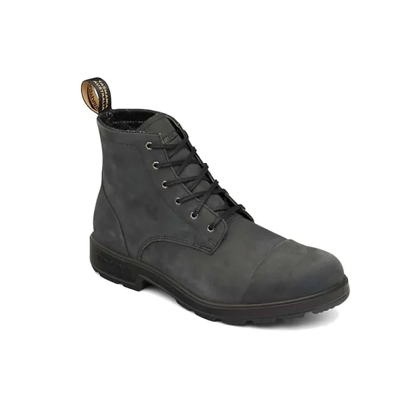 Blundstone Women's 1619 Lace-Up Boot - 6 UK - Rustic Black