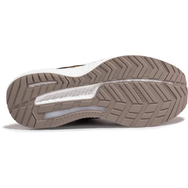 Saucony Men's Hurricane 23 Black - Vizigold, 11, 2E