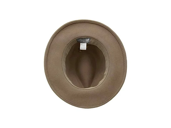 Women's San Diego Hat Company Fedora with Bow Wfh8039, Size: One size, Beige