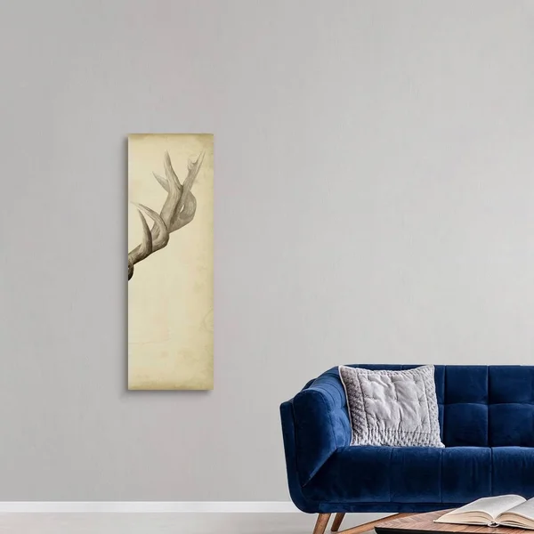 Triptych Elk III, Canvas Wall Art, 16x48, Great Big Canvas
