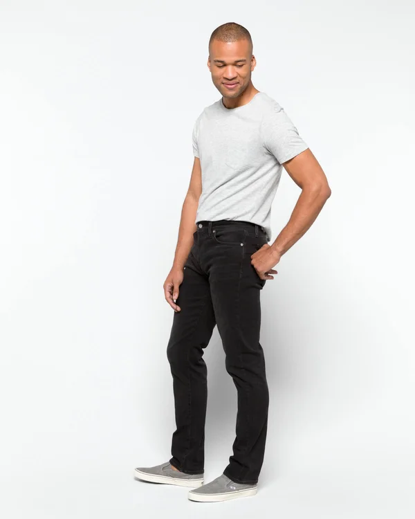 Men's Joe&s The Brixton Slim Straight Leg Jeans - Size 34 - Black