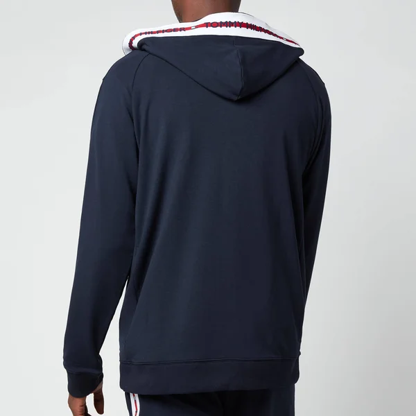 Tommy Hilfiger Lounge Full Zip Hoodie Navy
