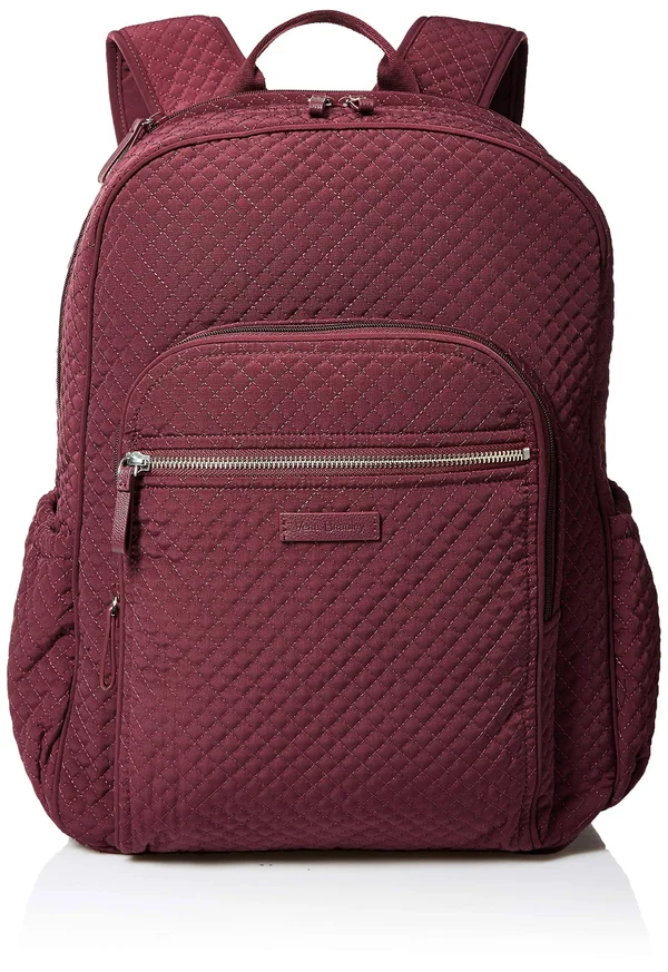 Vera Bradley Campus Backpack, Red, Mulled Wine