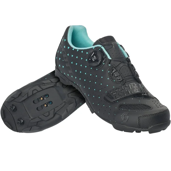 Scott MTB Comp Boa Lady Shoe - Women's 41.0 Black, Turquoise