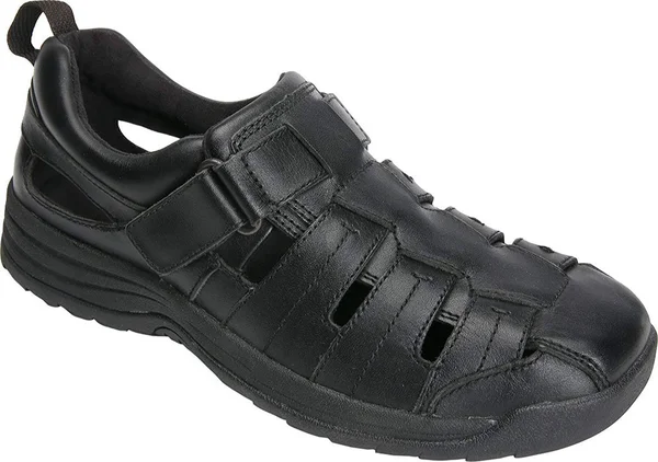 Men's Drew Dublin Fisherman Sandal - Black - Size 12.5