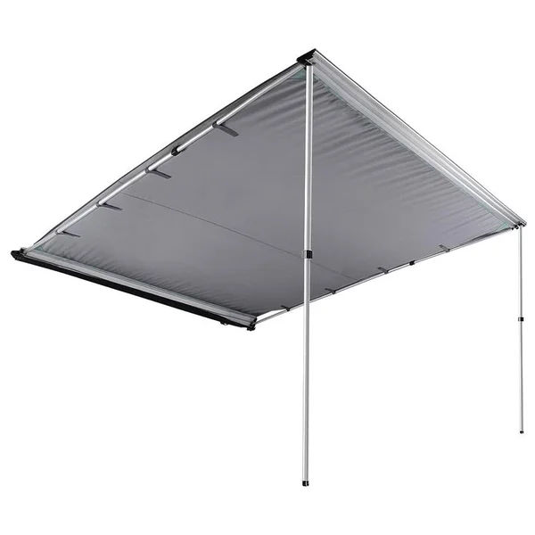 Yescom 8.2&x8.2& Car Side Awning Rooftop Pull Out Tent Shelter PU2000mm Uv50+ Shade SUV Outdoor Camping Travel Grey
