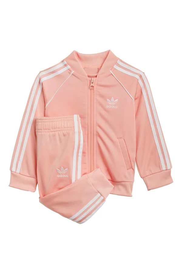 Adidas Originals - Kids - 3 Stripes Superstar Tracksuit - Tracksuits - Pink
