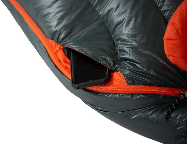 Nemo Men's Riff 15 Sleeping Bag - Ember Red/Deep Water - Regular