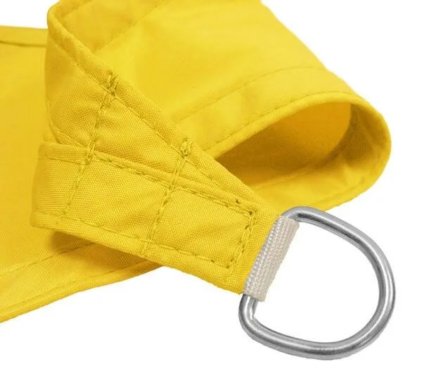 Kookaburra 17ft 9x22 Yellow Waterproof Woven Square Sail Shade