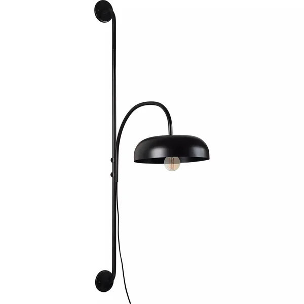 Notre Dame Design WS066 Dray Wall Sconce - Black Powder