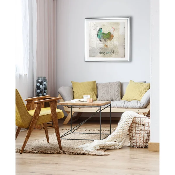 Mountain Water I -Framed Giclee Print - 32 x 32