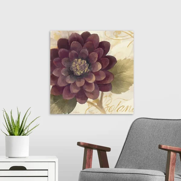 Abundant Floral II, Large Solid-Faced Canvas Wall Art Print, Great Big Canvas