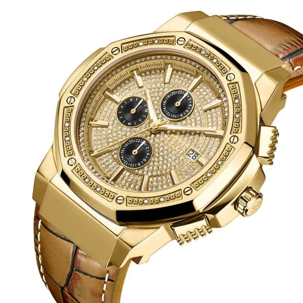 JBW Saxon, JB-6101L-10D Gold Male Watch