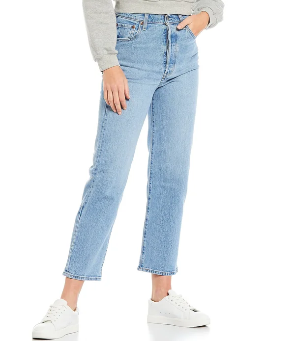 Levi&s Women's Premium Ribcage Straight Ankle Jeans