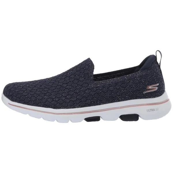 Womens Skechers GOwalk 5 Brave Slip-On Walking Sneakers 6 M White, Boscov&s