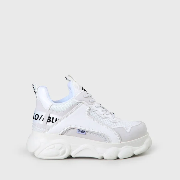 Buffalo CLD Chai Sneaker Vegan, white/tin, Size 41
