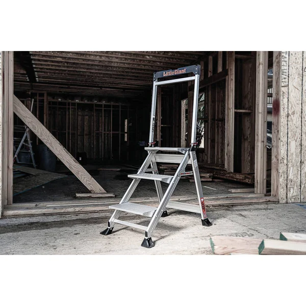 Little Giant Jumbo 3-Step Stepladder 11903-002
