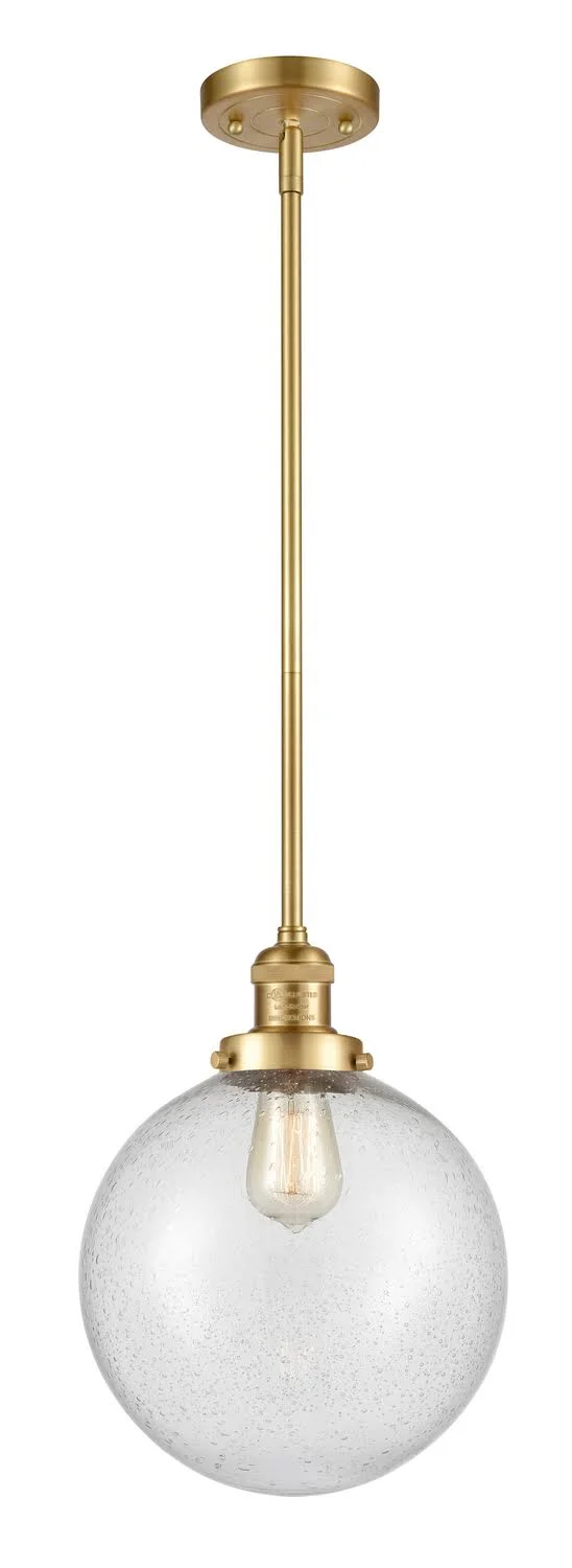 Innovations Lighting-Beacon Mini Pendant-201S-SG-G204-10-LED