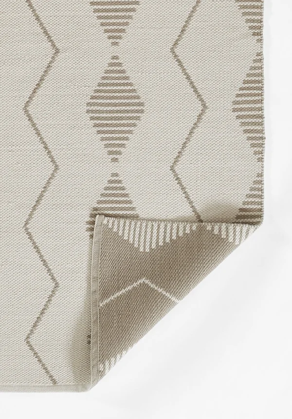 Momeni Malmo MLO-3 Area Rug, Ivory, 5& x 7&6x22 Rectangle