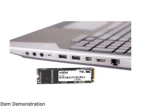Crucial 500 GB Internal SSD - M.2 2280 - P1 - PCI Express 3.0 x4 (NVMe)