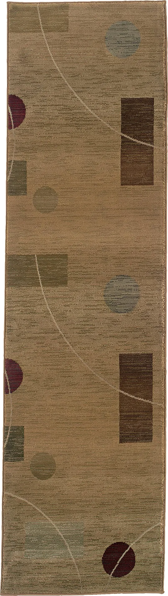 Oriental Weavers Generations 1504g Beige Area Rug 8' Round