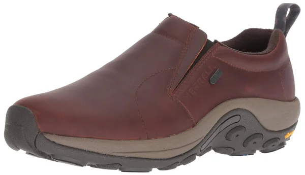 Merrell Men's Jungle Moc Leather Waterproof Ice+, Size: 13, Merrell Oak
