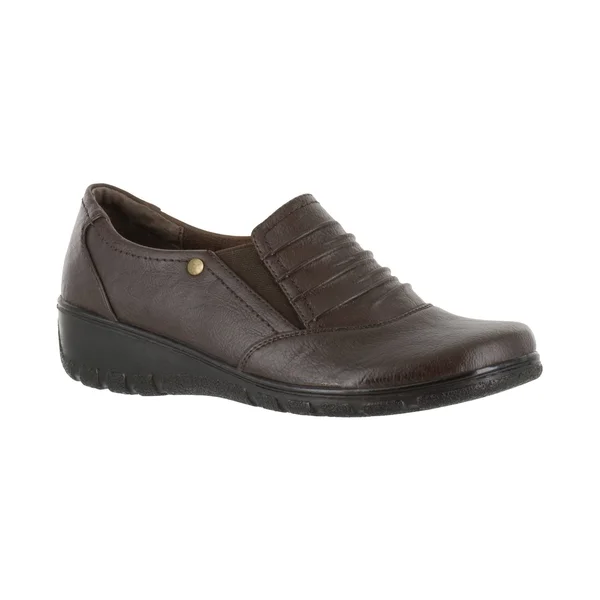 Women's Easy Street Proctor Slip On, Size: 5, Brown