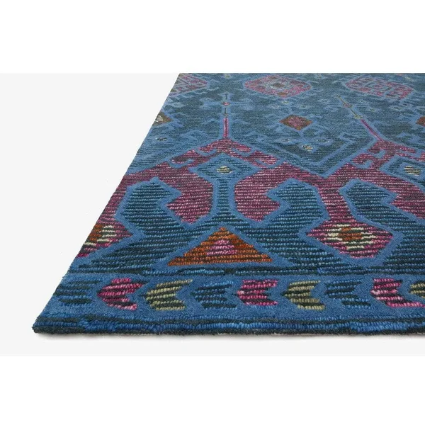 Loloi Gemology GQ-02 7&9x22 x 9&9x22 Spice - Teal Rug
