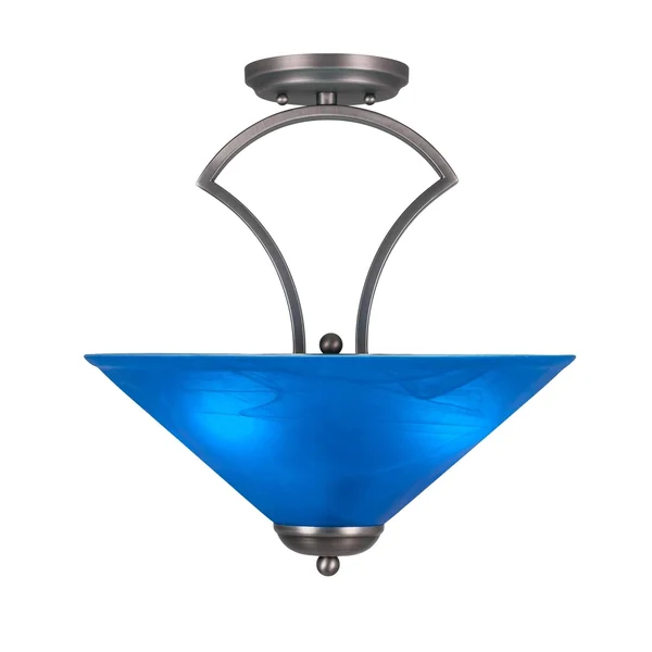 Toltec Lighting 565-GP-411 Zilo - Three Light Semi-Flush Mount