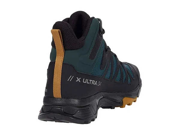 Salomon x Ultra 4 Mid GTX Boots - Men's Green Gables/black/cumin