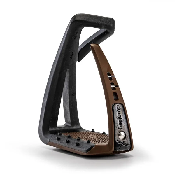 Freejump Soft&Up Lite Safety Stirrup Irons Black, Choco