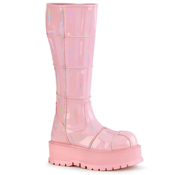 2 inch Platform SLACKER-230 Baby Pink 12 - Pink