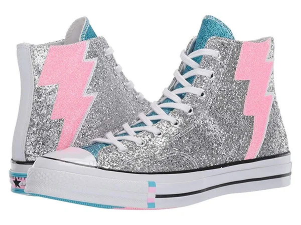 Converse Chuck 70 Pride High Top (Grey Size 10) Unisex Shoes