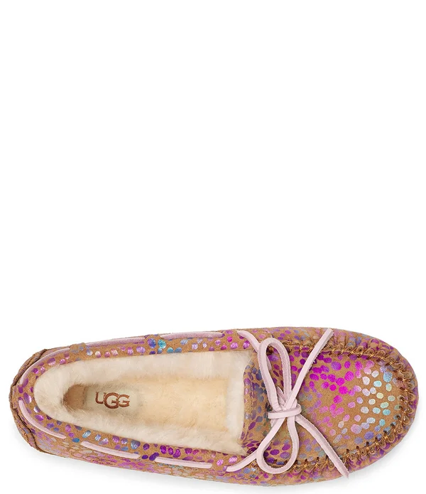 Ugg Dakota Spots - Girls 13 Toddler Brown Slipper Medium