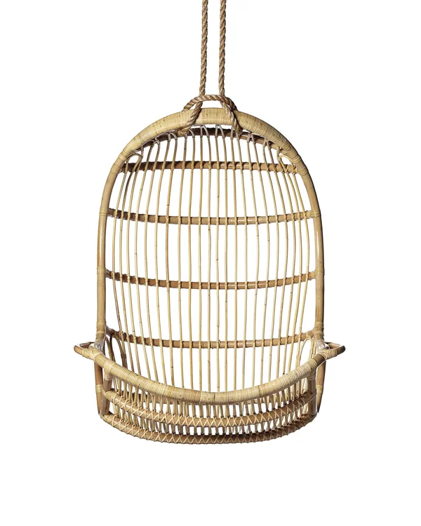 Hanging Rattan Chair - Serena & Lily