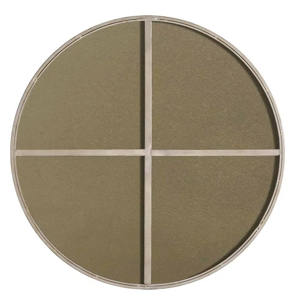 Elegant Lighting MR4039S 32 in. Eternity Metal Frame Round Mirror Silver