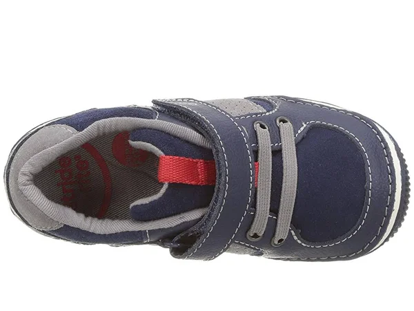 Stride Rite SRT Wes Toddler - Boys 4.5 Infant Navy Sneaker W2
