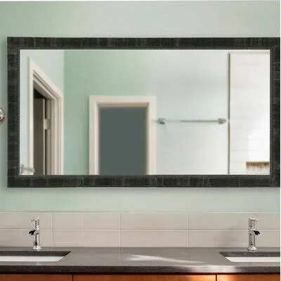 Nunn Modern & Contemporary Distressed Bathroom - Vanity Mirror Red Barrel Studio Size: 62.5x22 H x 34x22 W