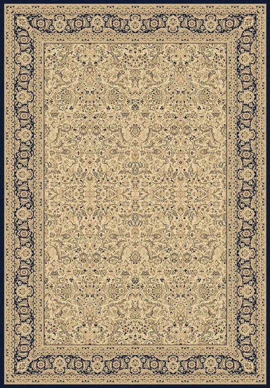 Dynamic Rugs Legacy 58004 Rug, 5&3x22 x 7&7x22, Ivory