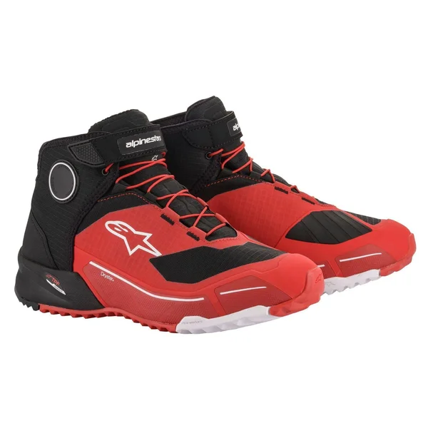 Alpinestars CR-X Drystar Riding Shoes - Red/Black - 13