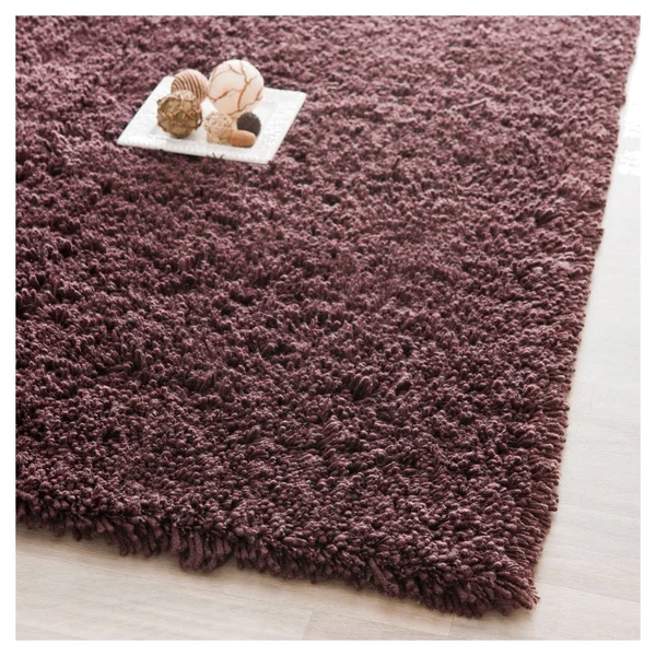Safavieh Shag SG240E 7&6x22 x 9&6x22 Chocolate Area Rug