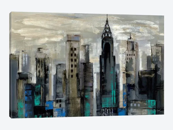 Silvia Vassileva Canvas Prints - New York Moment