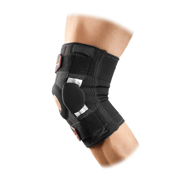 McDavid Level 3 Knee Brace with Dual Disk Hinges, Black, L