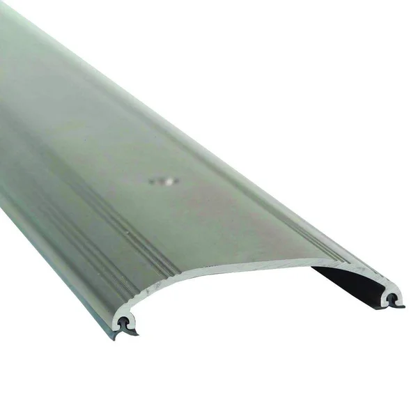 M-D Building Products Low Dome Top 3-1/2 in. x 55 in. Brite Gold Aluminum Threshold