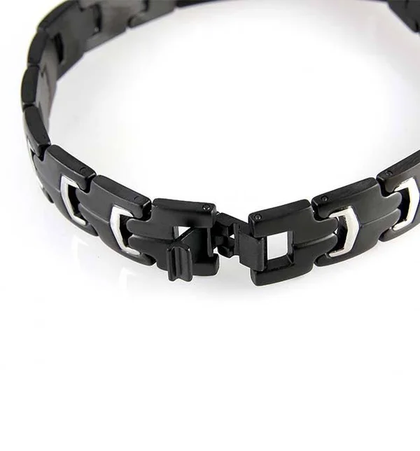 Black Stealth Medical ID Bracelet, Lauren&s Hope