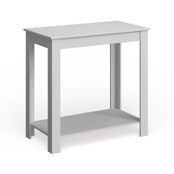 Copper Grove Harwood Chairside End Table (White)
