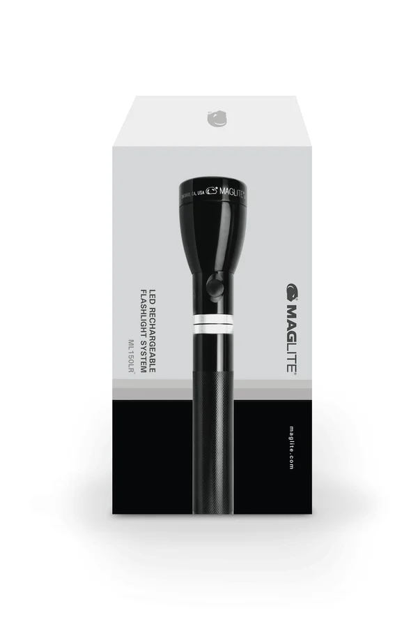 Maglite ML150LR-4019 Rechargeable Tactical Duty Black LED Flashlight Light