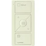 Lutron PJ2-3BRL-TBI-S09 Pico Wireless Control with Indicator LED, 434 MHz, 3-Button with Raise/Lower and Sheer Blind Text Engrav