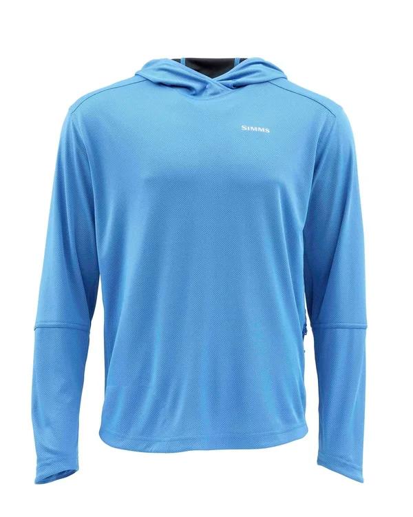 Simms Solarflex Plus Hoody - Men's Pacific, M