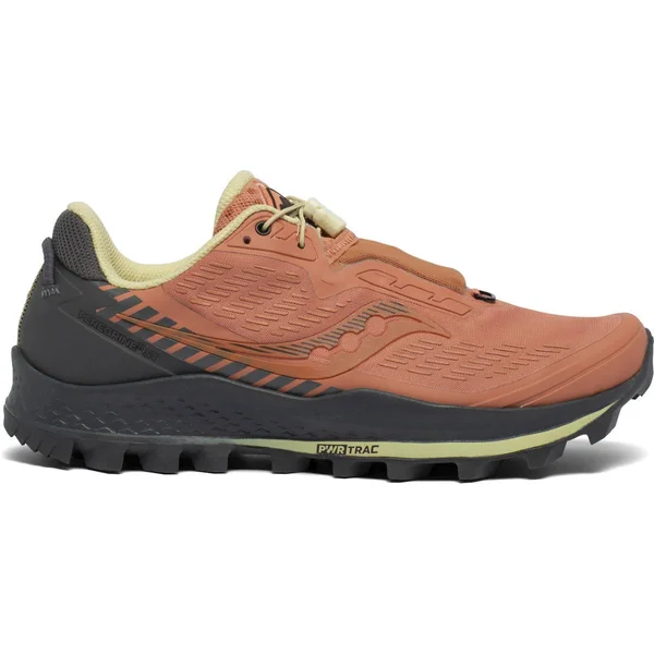 Women's Saucony Peregrine 11 St Rust|Charcoal - Size 10.5M